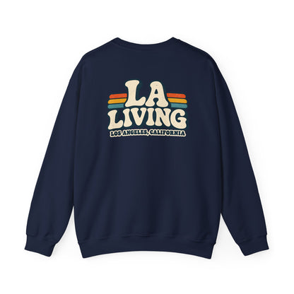 LA Living Los Angeles Unisex Crewneck Sweatshirt Graphic