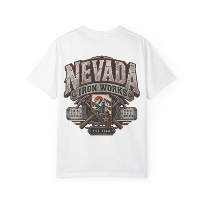 Nevada Iron Works Unisex Comfort Color 1717 Streetwear Graphic Tee