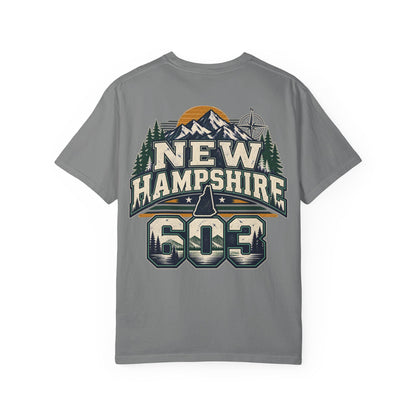 New Hampshire 603 Unisex Comfort Color 1717 Streetwear Graphic Tee