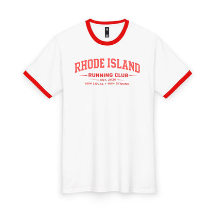 Rhode Island Running Club 2026 All State Men's Staple Ringer Tee