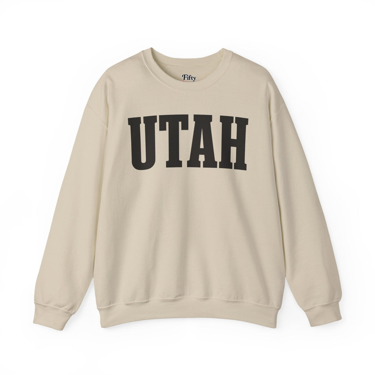 Utah Unisex Crewneck Sweatshirt State Name Graphic