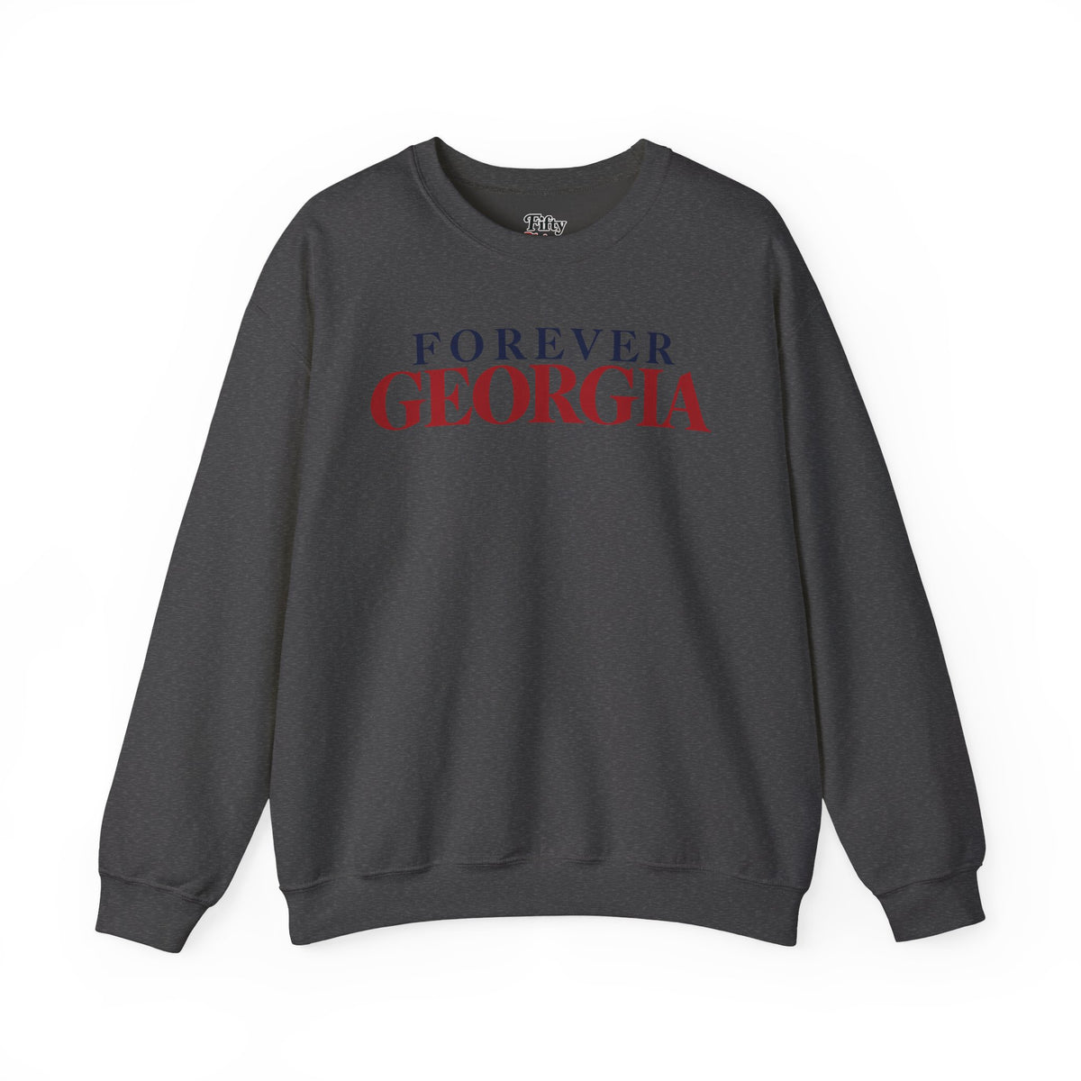 Forever Georgia Unisex Crewneck Sweatshirt State Name Graphic