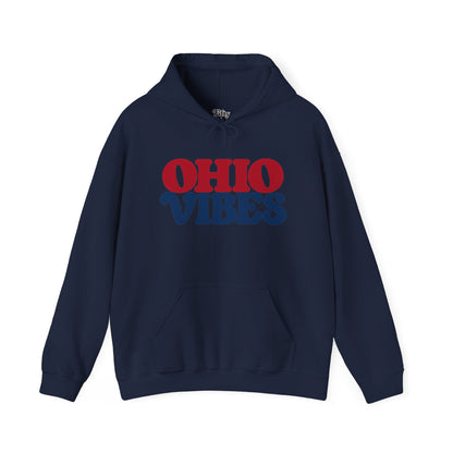 Ohio Vibes Unisex Hoodie State Name Graphic
