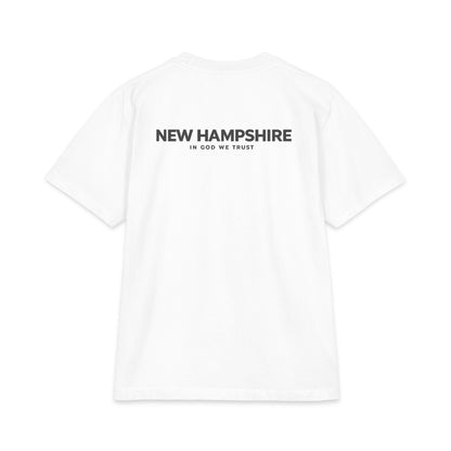New Hampshire All State In God We Trust Unisex Max Heavyweight Short Sleeve