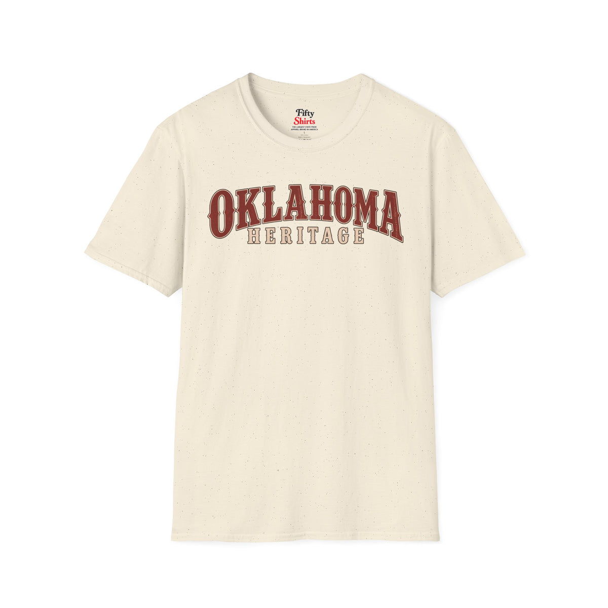 Oklahoma Heritage Unisex Softstyle T Shirt State Name Graphic Tee