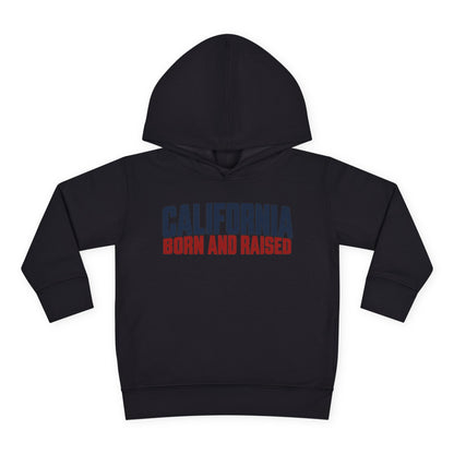 California Born and Raised Workwear Unisex Toddler Pullover Fleece Hoodie