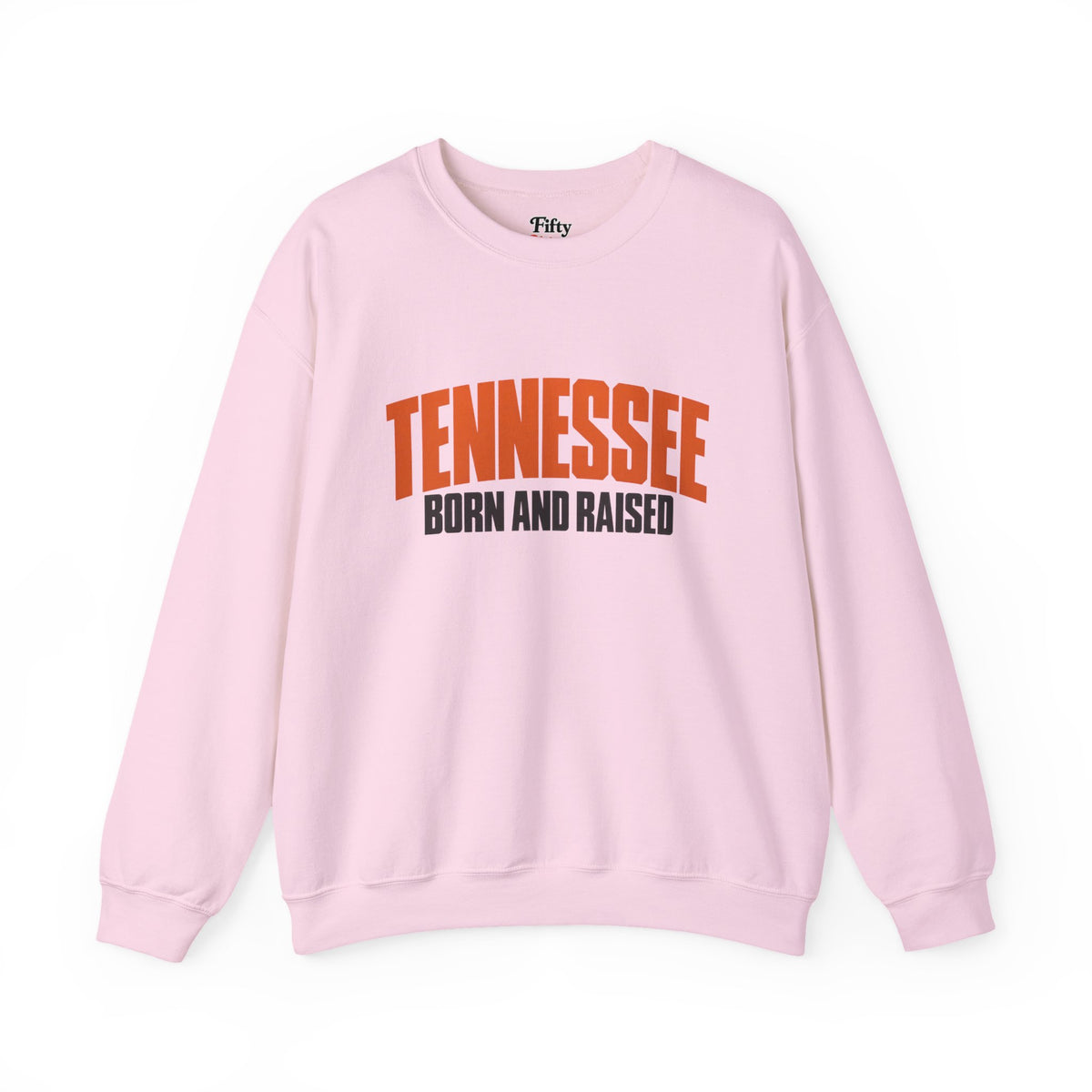 Tennessee Born and Raised Modern Southern Streetwear Unisex Sweatshirt Graphic