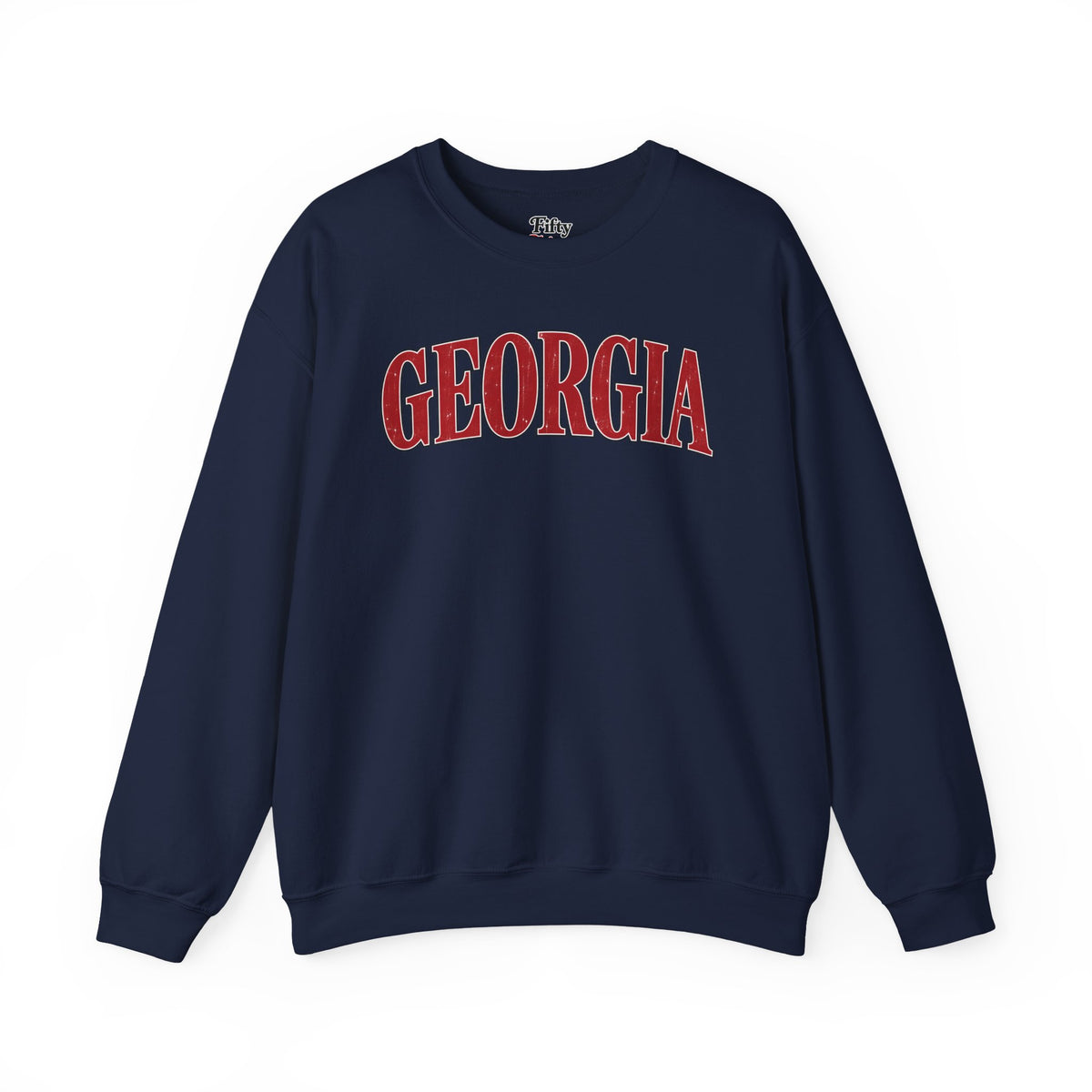 Georgia Unisex Crewneck Sweatshirt State Name Graphic