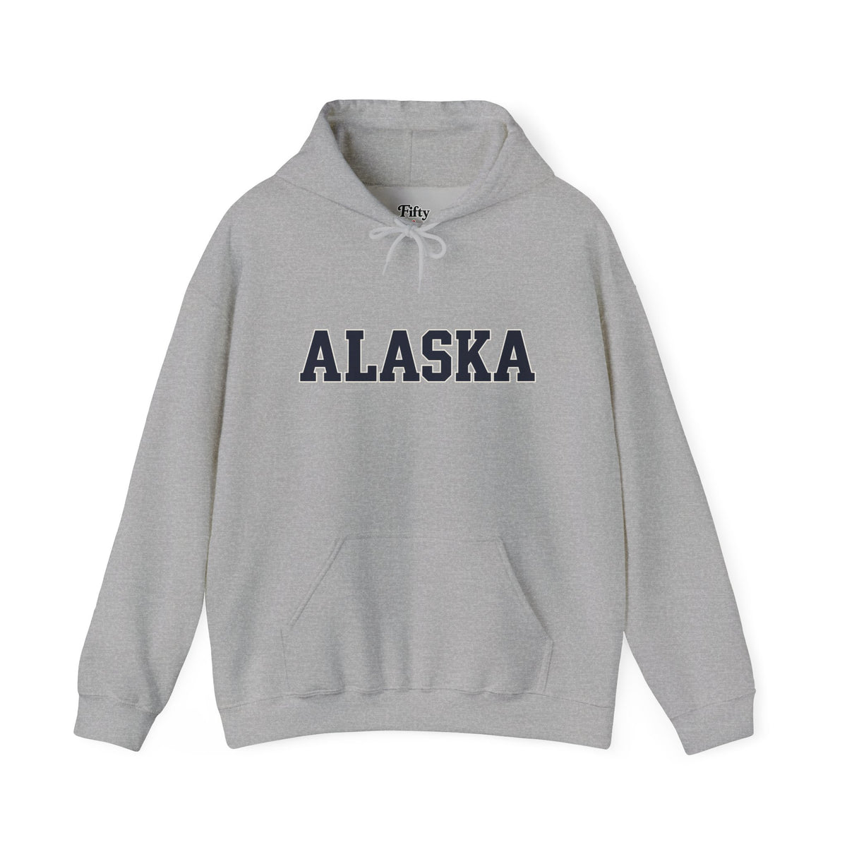Alaska Unisex Hoodie State Name Graphic
