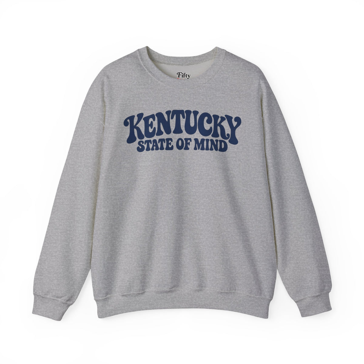 Kentucky State of Mind Unisex Crewneck Sweatshirt State Name Graphic