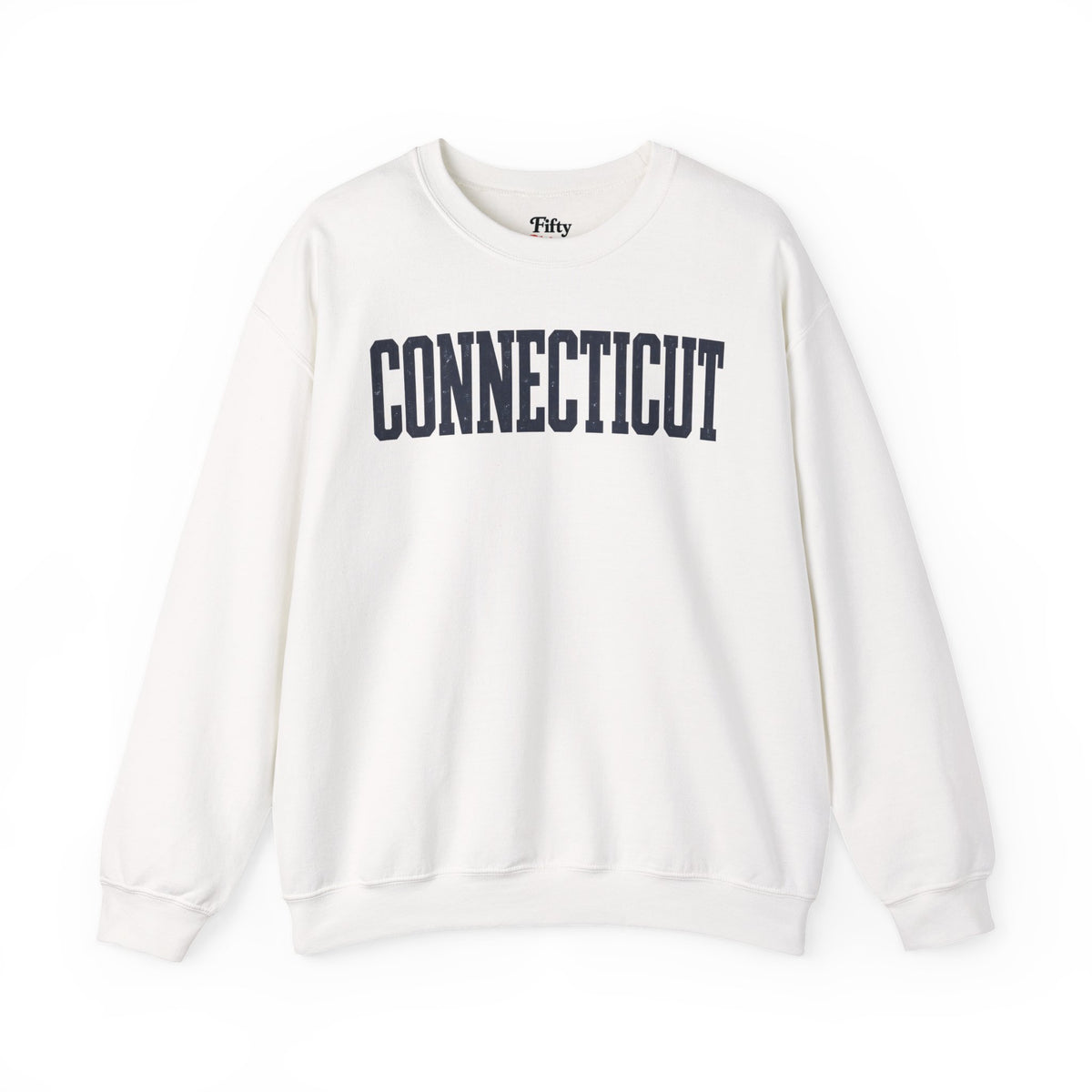 Connecticut Unisex Crewneck Sweatshirt State Name Graphic