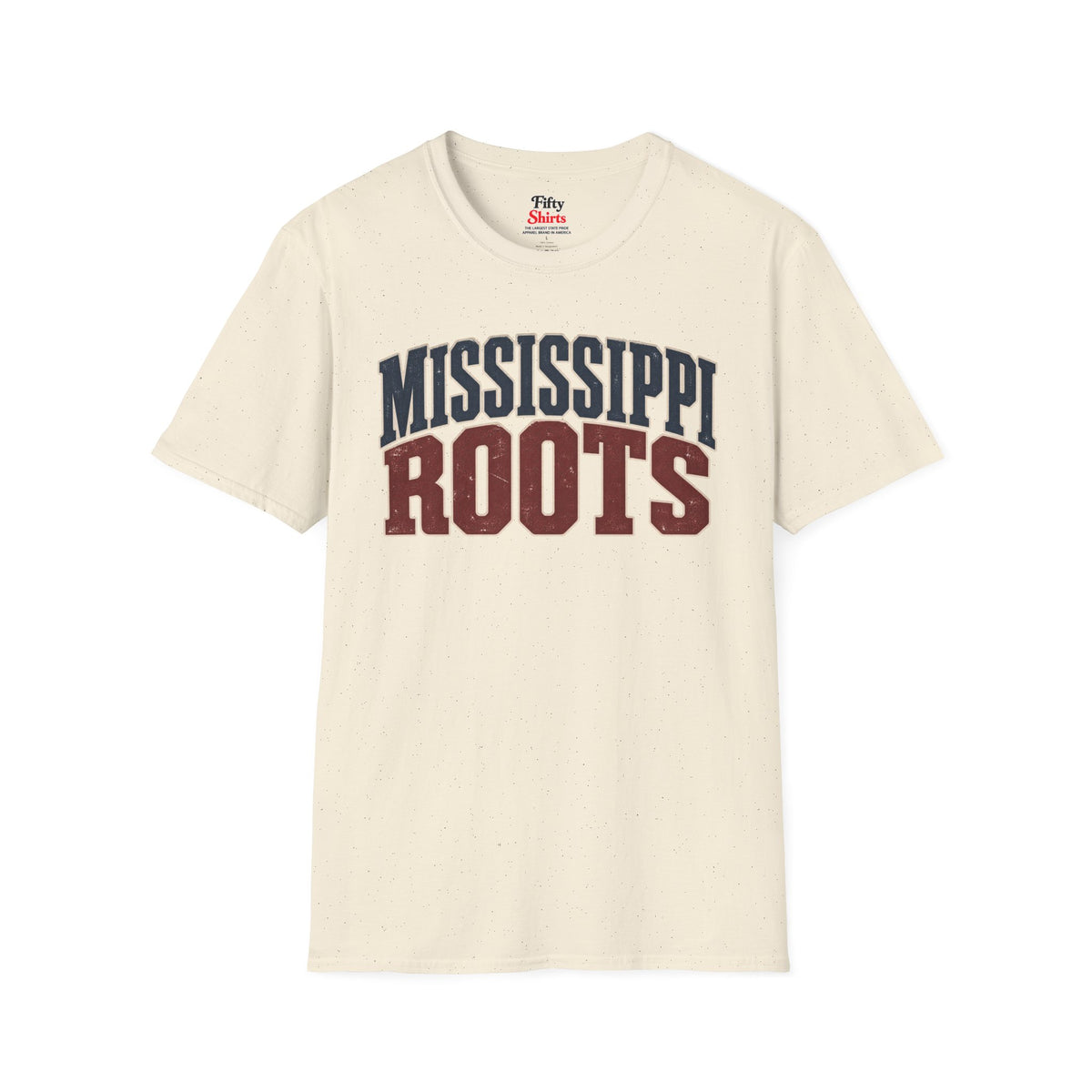 Mississippi Roots Unisex Softstyle T Shirt State Name Graphic Tee
