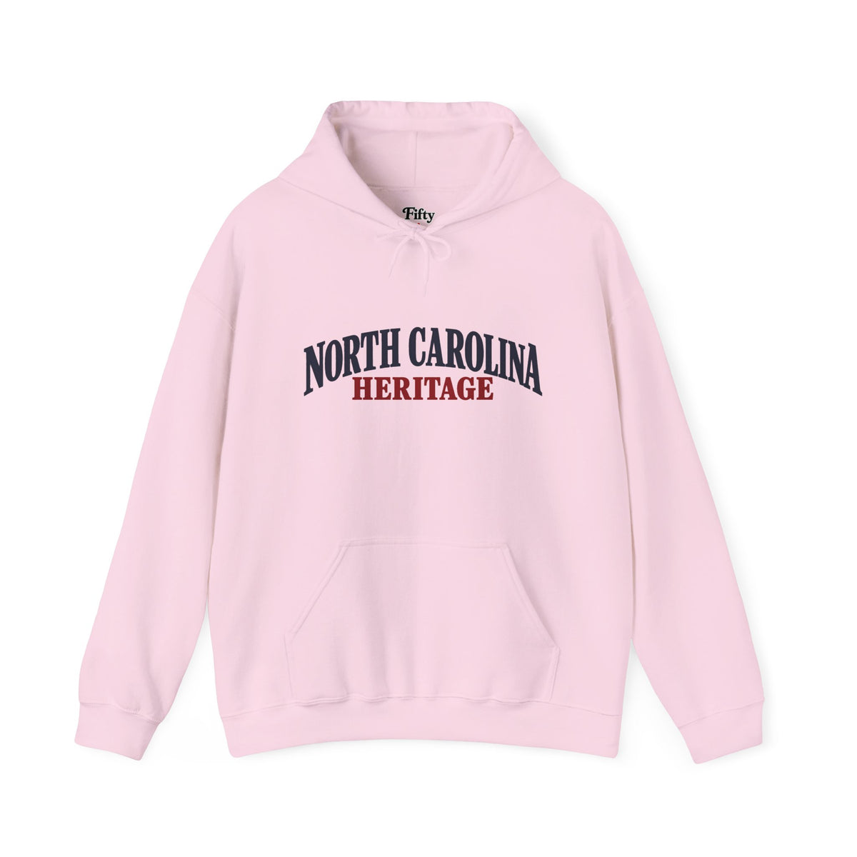 North Carolina Heritage Unisex Hoodie State Name Graphic