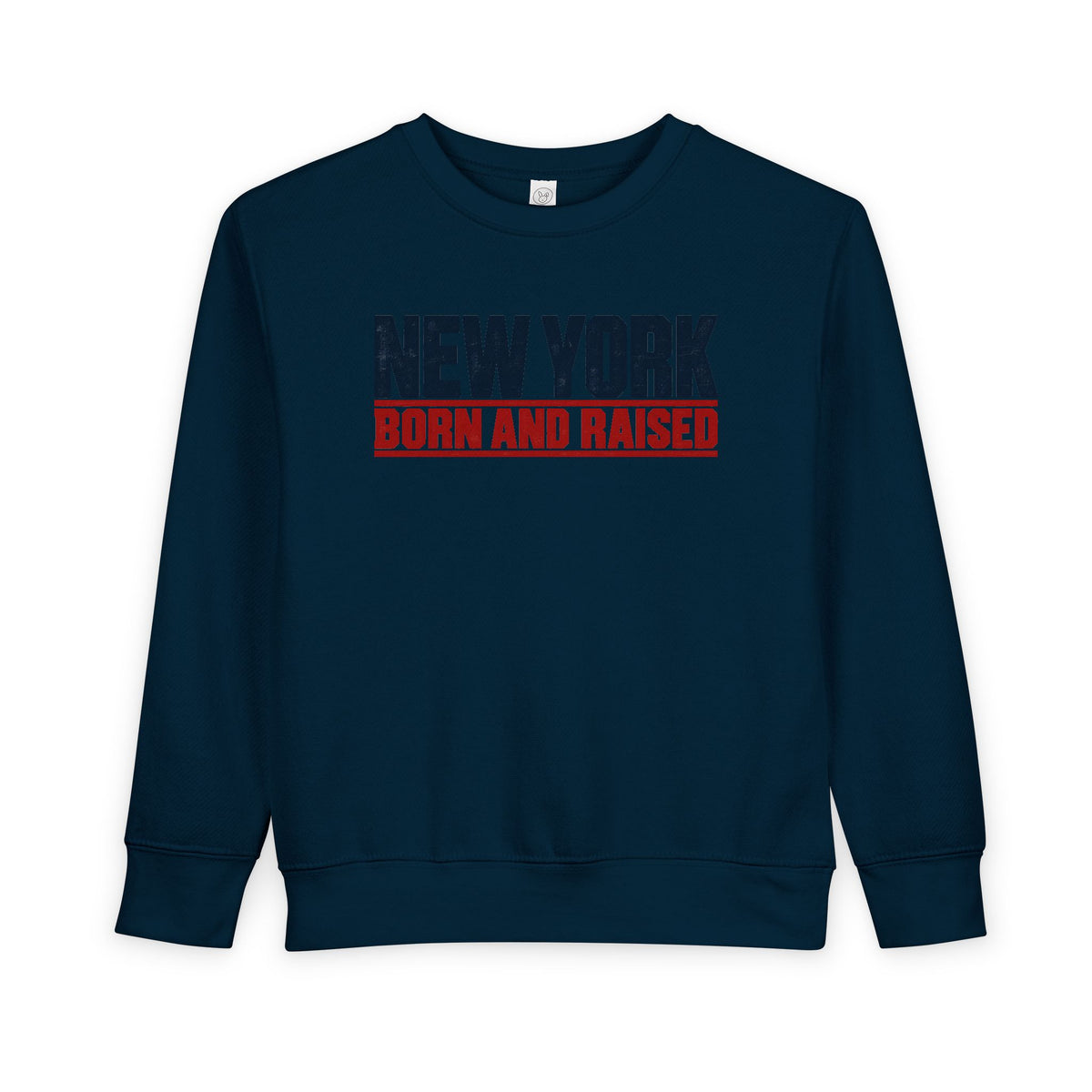 New York Born and Raised Workwear Unisex Toddler Sweatshirt Graphic
