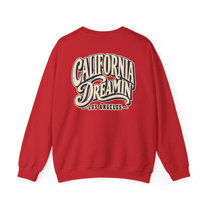 California Dreamin’ Los Angeles Unisex Crewneck Sweatshirt Graphic