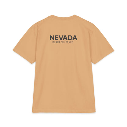 Nevada All State In God We Trust Unisex Max Heavyweight Short Sleeve
