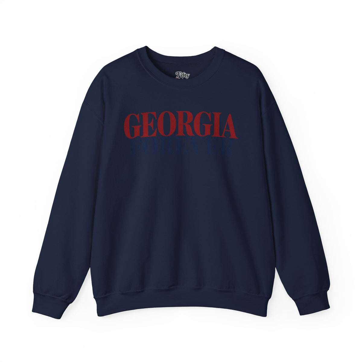 Georgia Forever Unisex Crewneck Sweatshirt State Name Graphic