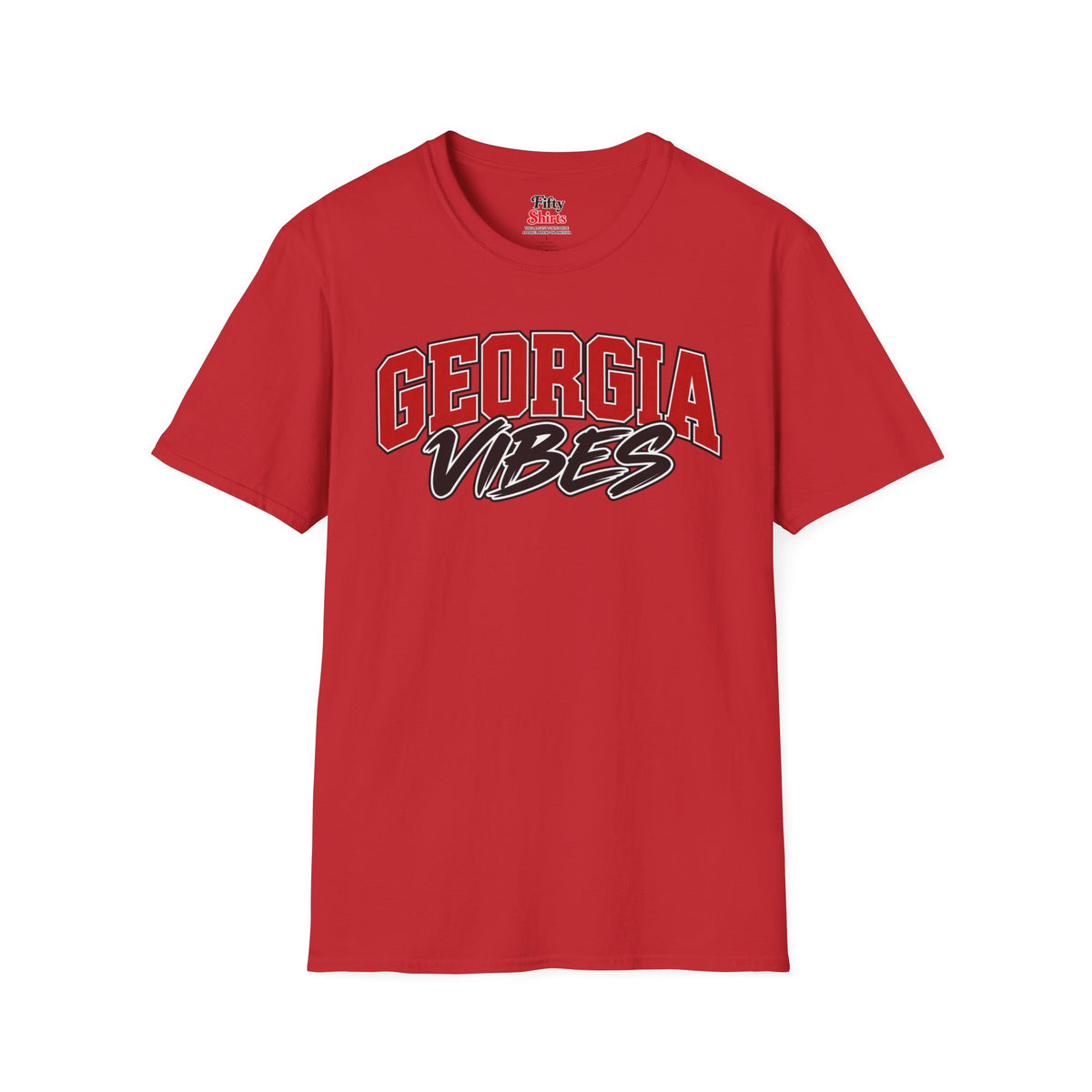Georgia Vibes Unisex Softstyle T Shirt State Name Graphic Tee