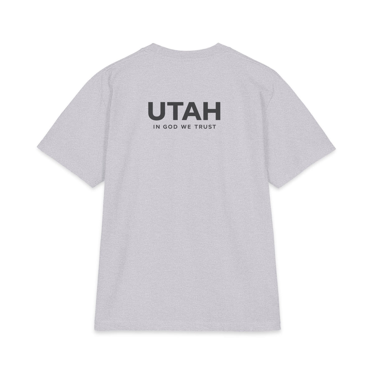 Utah All State In God We Trust Unisex Max Heavyweight Short Sleeve