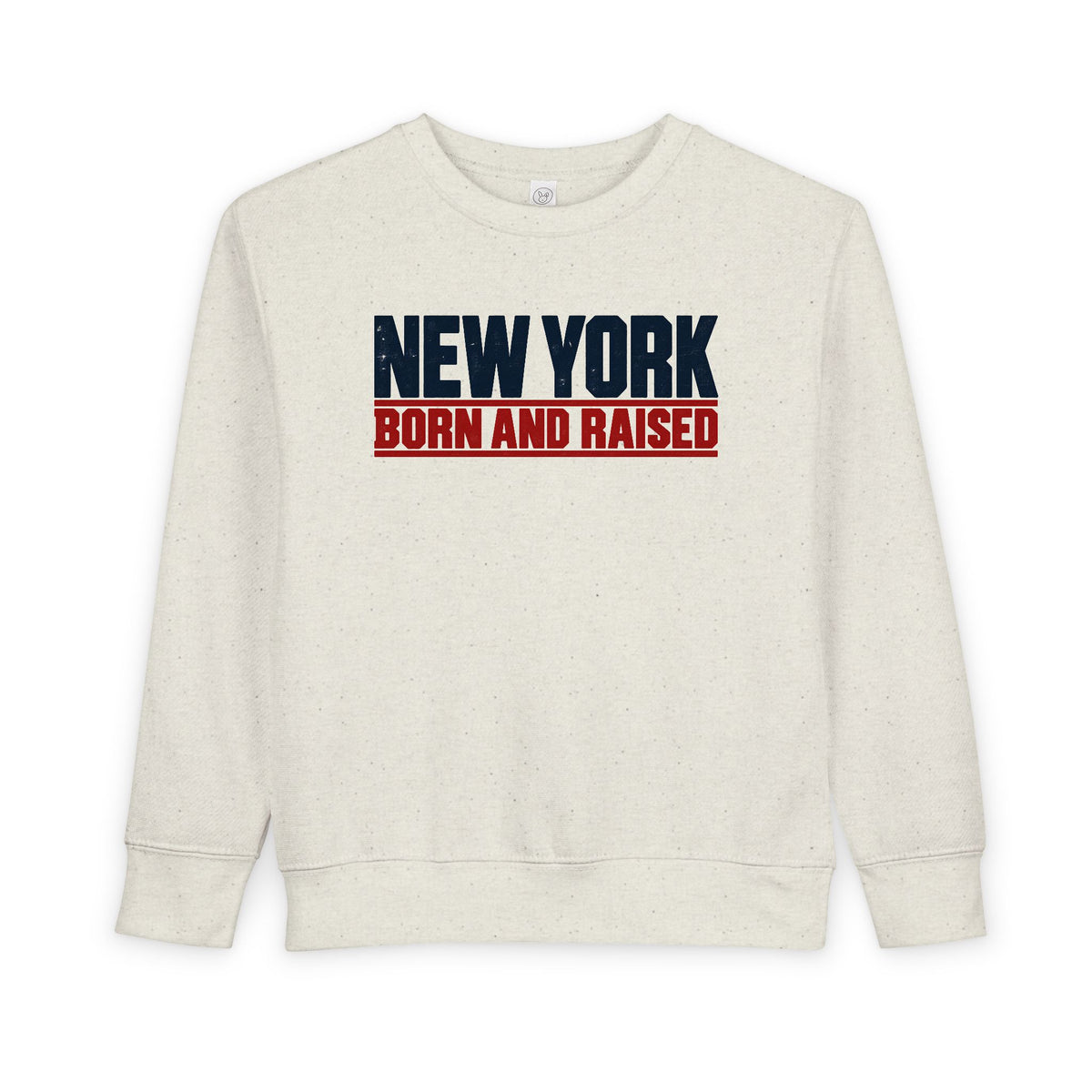 New York Born and Raised Workwear Unisex Toddler Sweatshirt Graphic