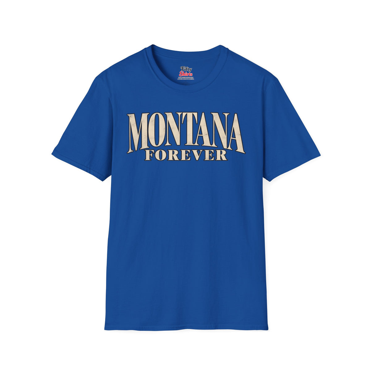 Montana Forever Unisex Softstyle T Shirt State Name Graphic Tee