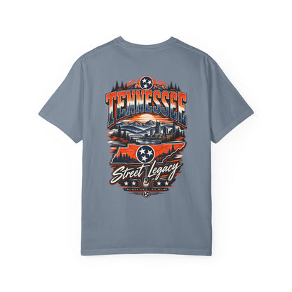 Tennessee Street Legacy Unisex Comfort Color 1717 Streetwear Graphic Tee