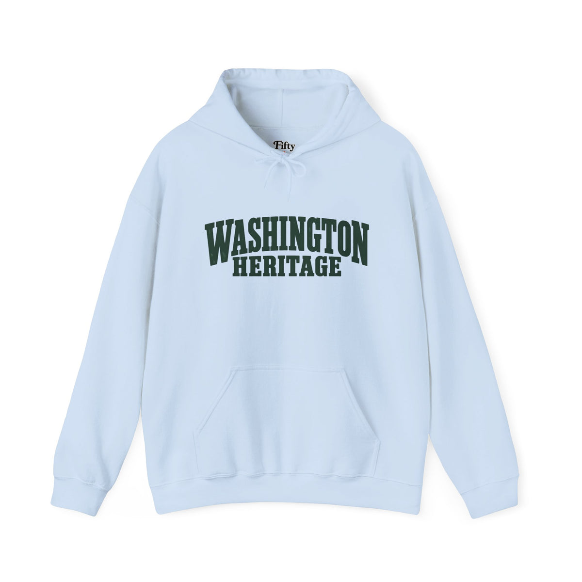 Washington Heritage Unisex Hoodie State Name Graphic