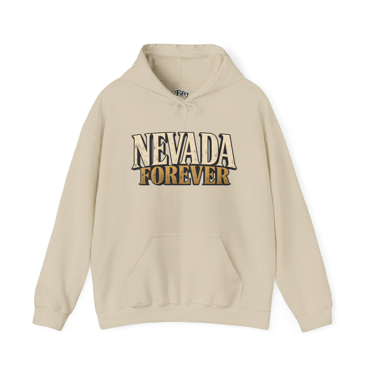 Nevada Forever Unisex Hoodie State Name Graphic