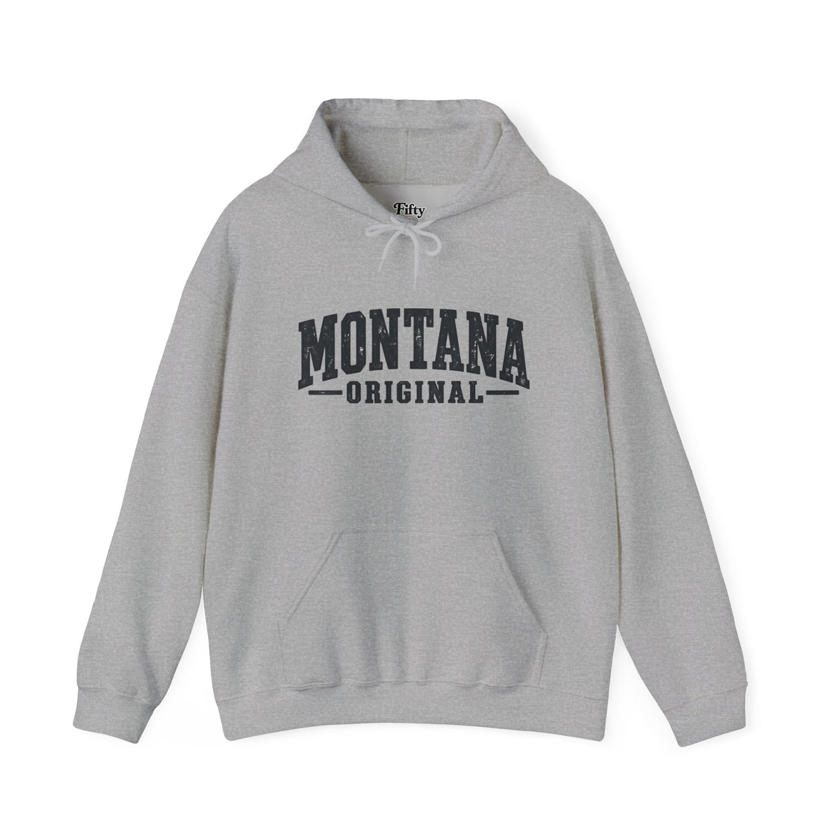 Montana Original Unisex Hoodie State Name Graphic