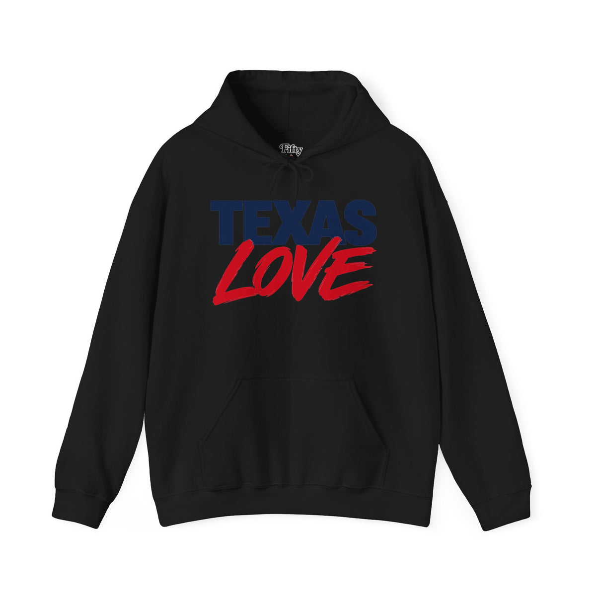 Texas Love Unisex Hoodie State Name Graphic