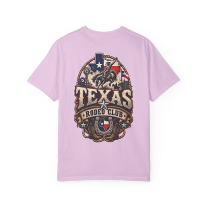 Texas Rodeo Club Unisex Comfort Color 1717 Streetwear Graphic Tee