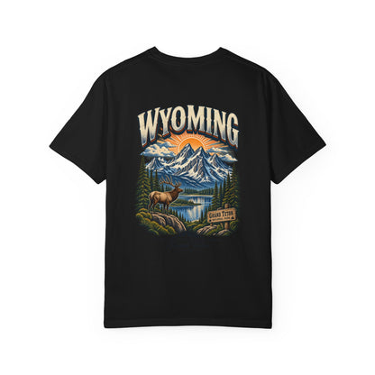 Grand Teton Wyoming Unisex Comfort Color 1717 Streetwear Graphic Tee