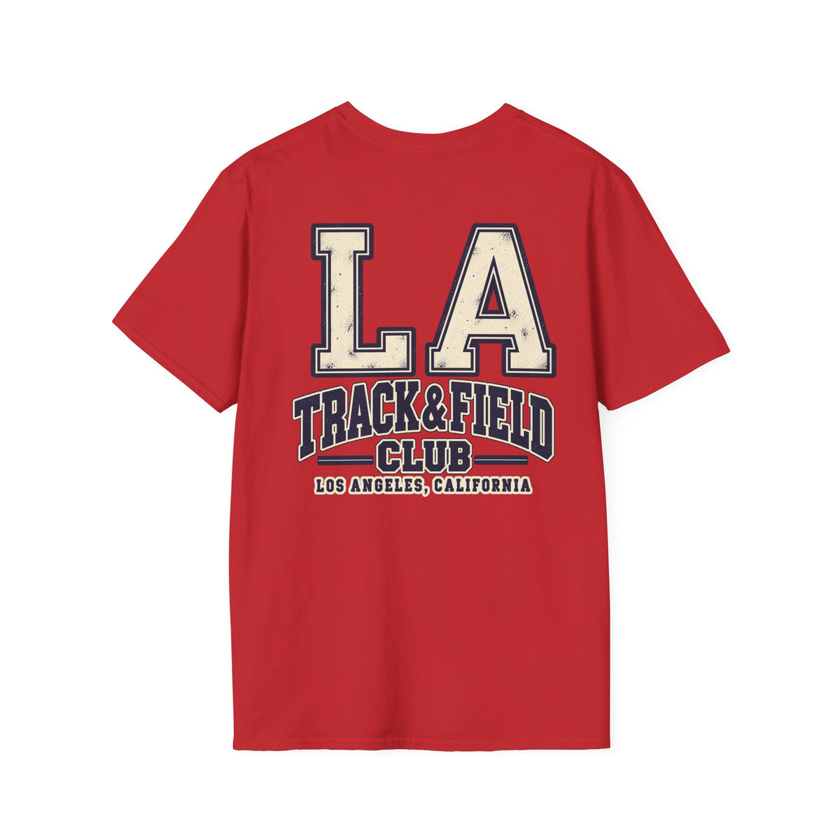 LA Track & Field Club Los Angeles Unisex Softstyle Graphic Tee