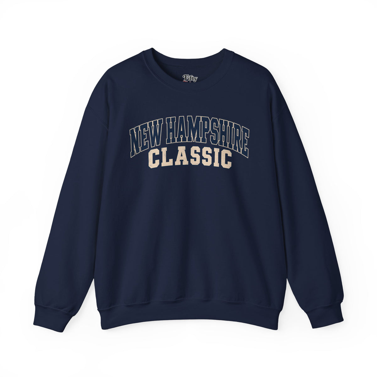 New Hampshire Classic Unisex Crewneck Sweatshirt State Name Graphic