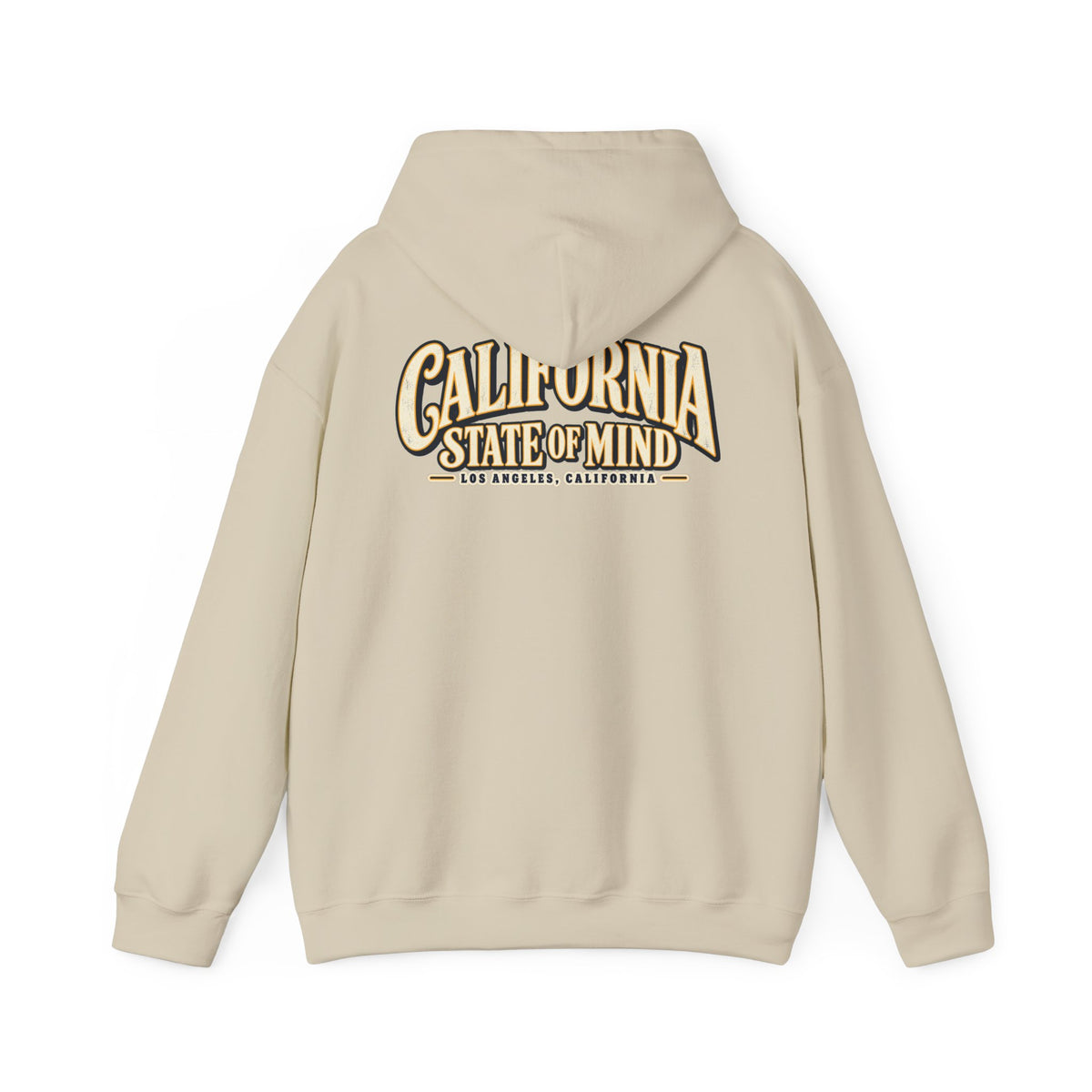 California State of Mind Los Angeles Unisex Hoodie Graphic