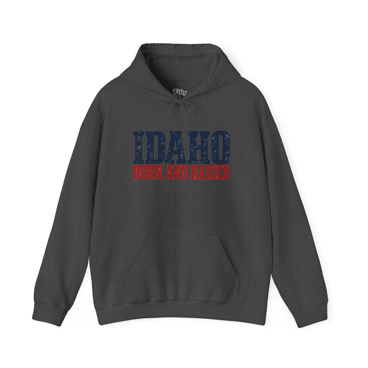 Idaho Born and Raised Classic Heritage Unisex Hoodie Graphic