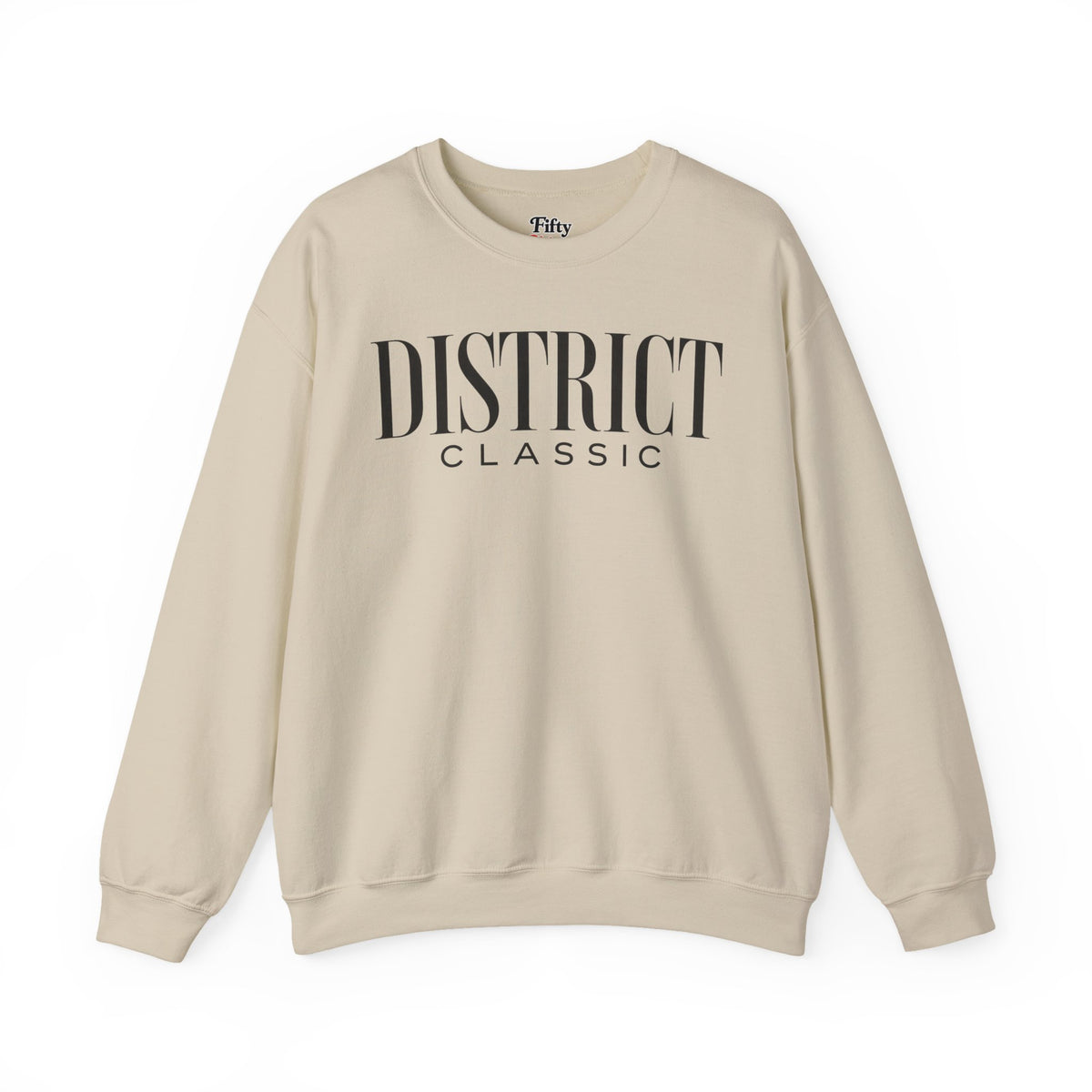 Washington DC District Classic Unisex Crewneck Sweatshirt State Name Graphic