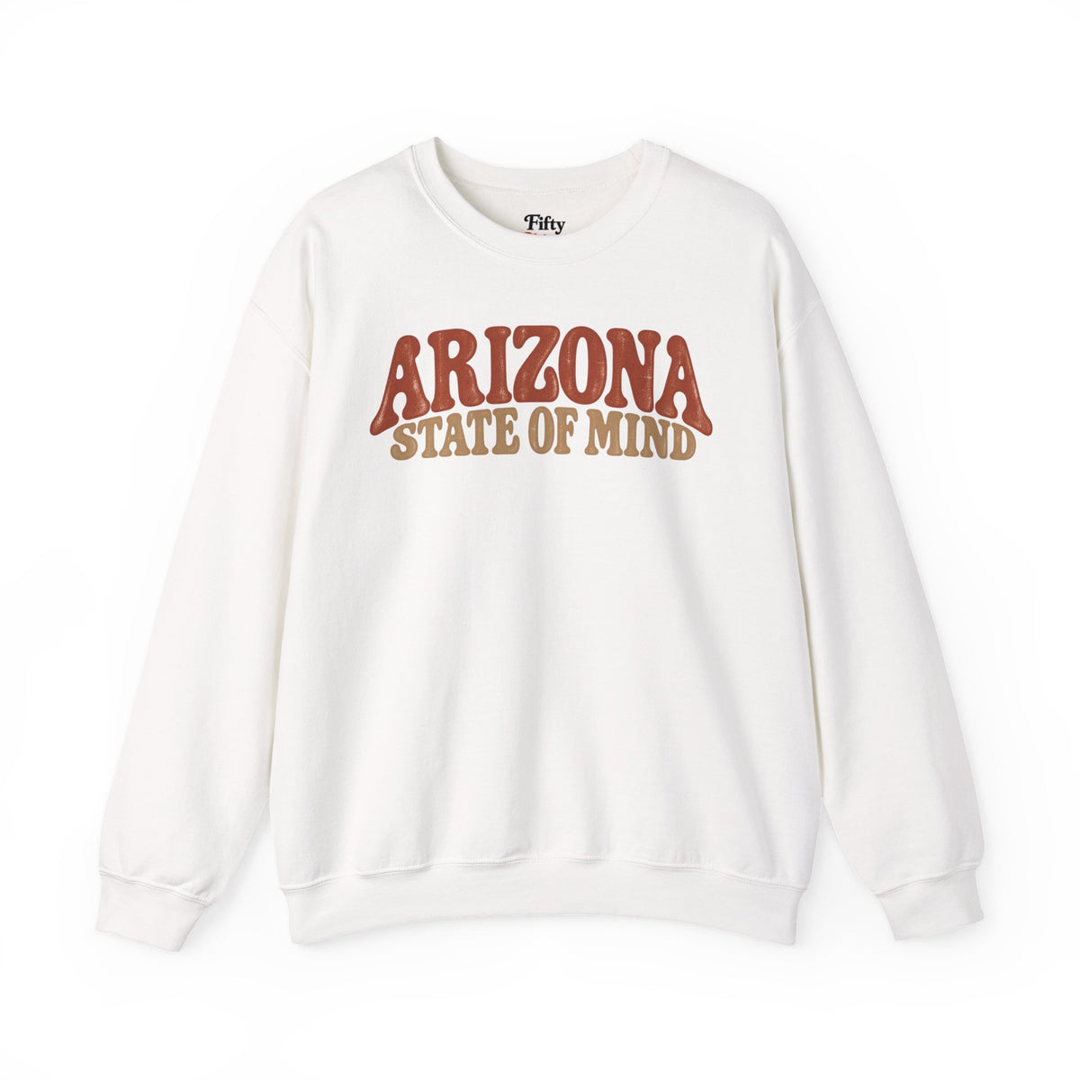 Arizona State of Mind Unisex Crewneck Sweatshirt State Name Graphic