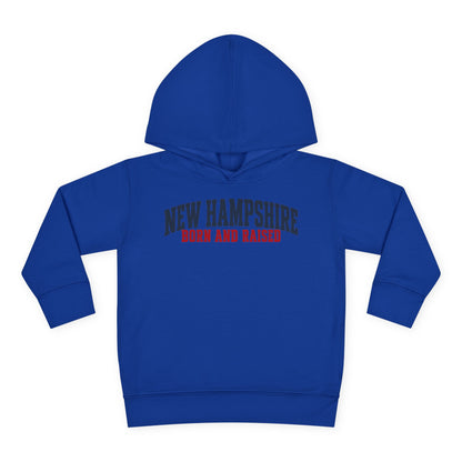New Hampshire Born and Raised Minimal Heritage Unisex Pullover Fleece Hoodie