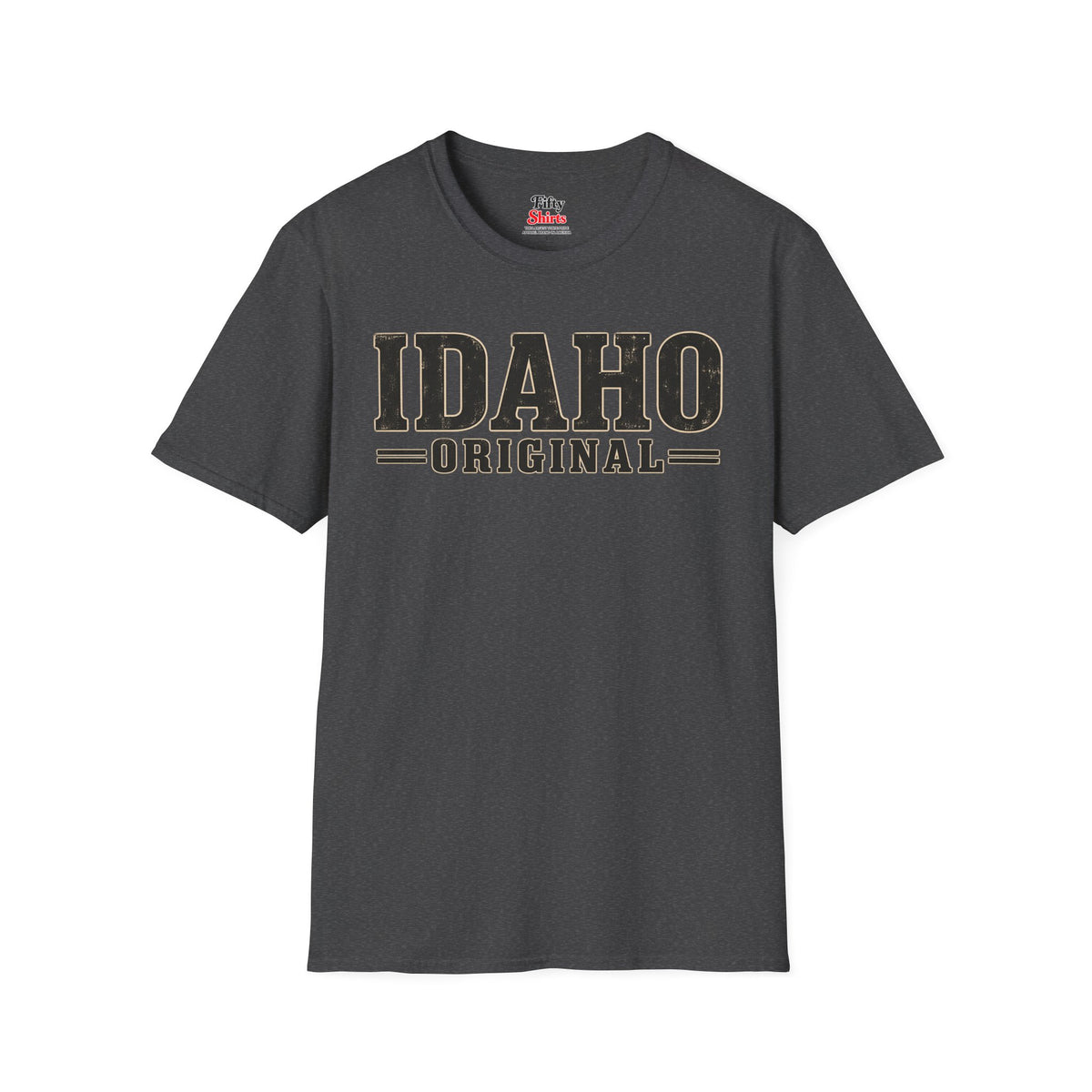 Idaho Original Unisex Softstyle T Shirt State Name Graphic Tee
