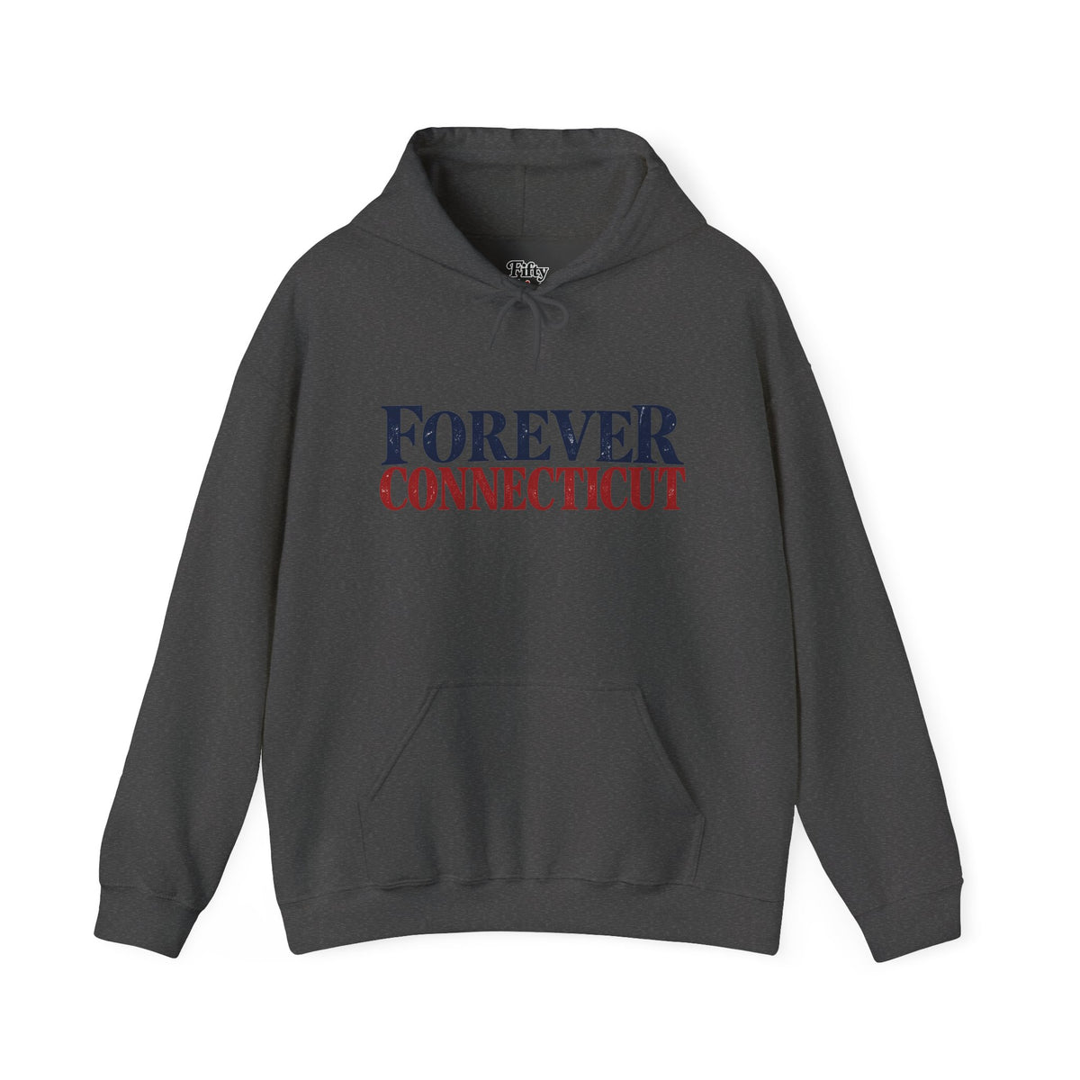 Forever Connecticut Unisex Hoodie State Name Graphic