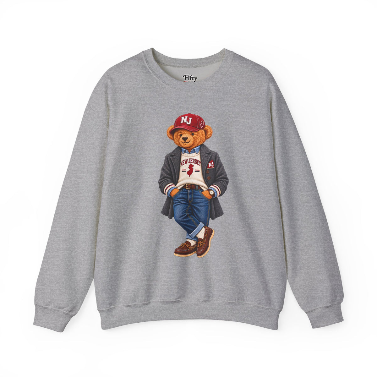 New Jersey - Game Day Teddy Bear Sweatshirt