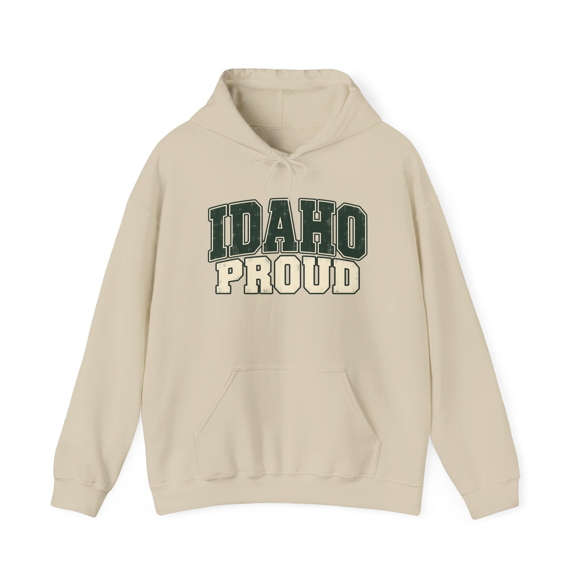 Idaho Proud Unisex Hoodie State Name Graphic