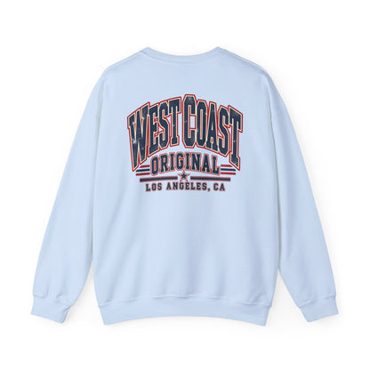 West Coast Original Los Angeles Unisex Crewneck Sweatshirt Graphic