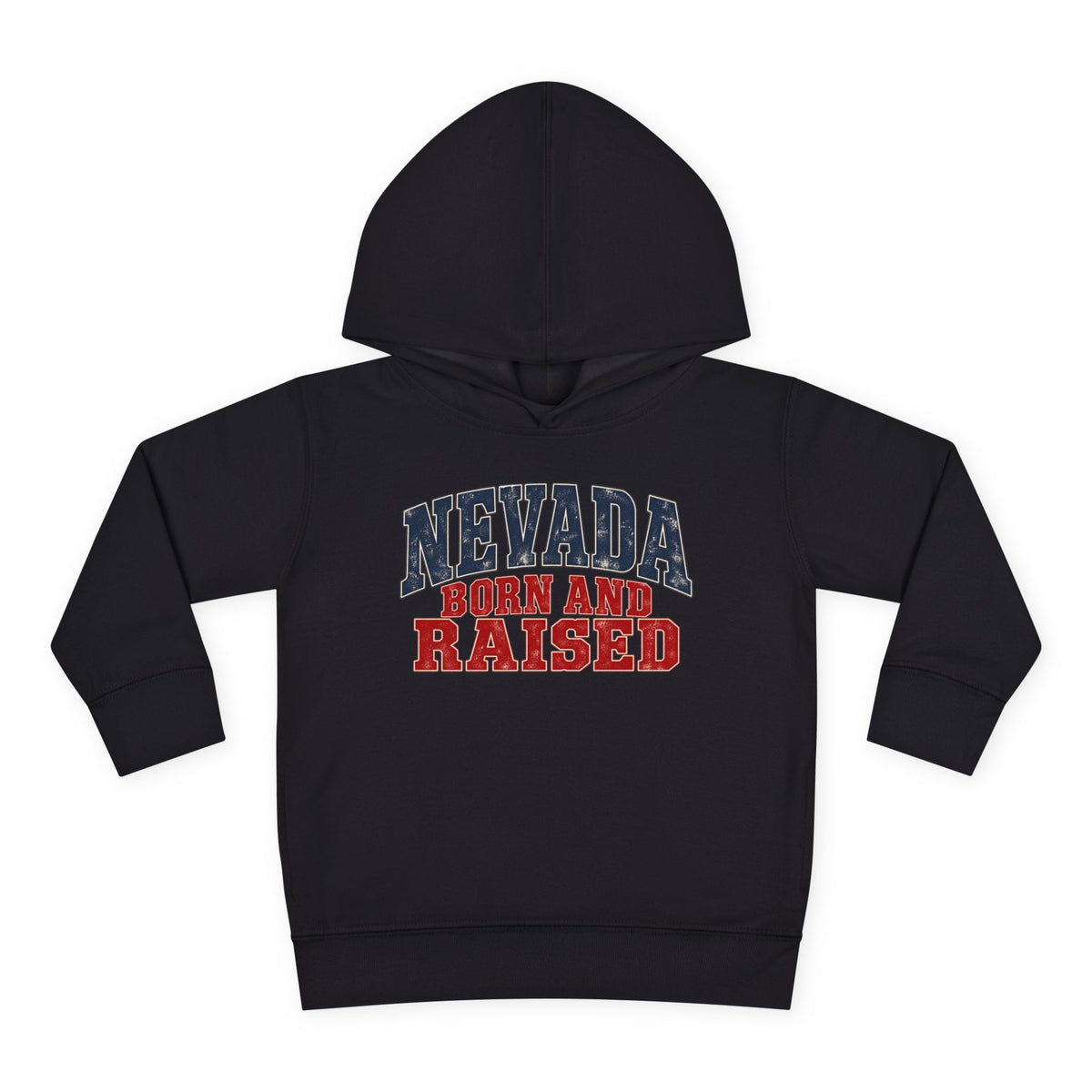 Nevada Born and Raised Desert Heritage Unisex Toddler Pullover Fleece Hoodie