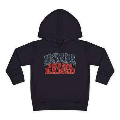 Nevada Born and Raised Desert Heritage Unisex Toddler Pullover Fleece Hoodie