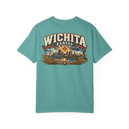 Wichita Kansas Unisex Comfort Color 1717 Streetwear Graphic Tee