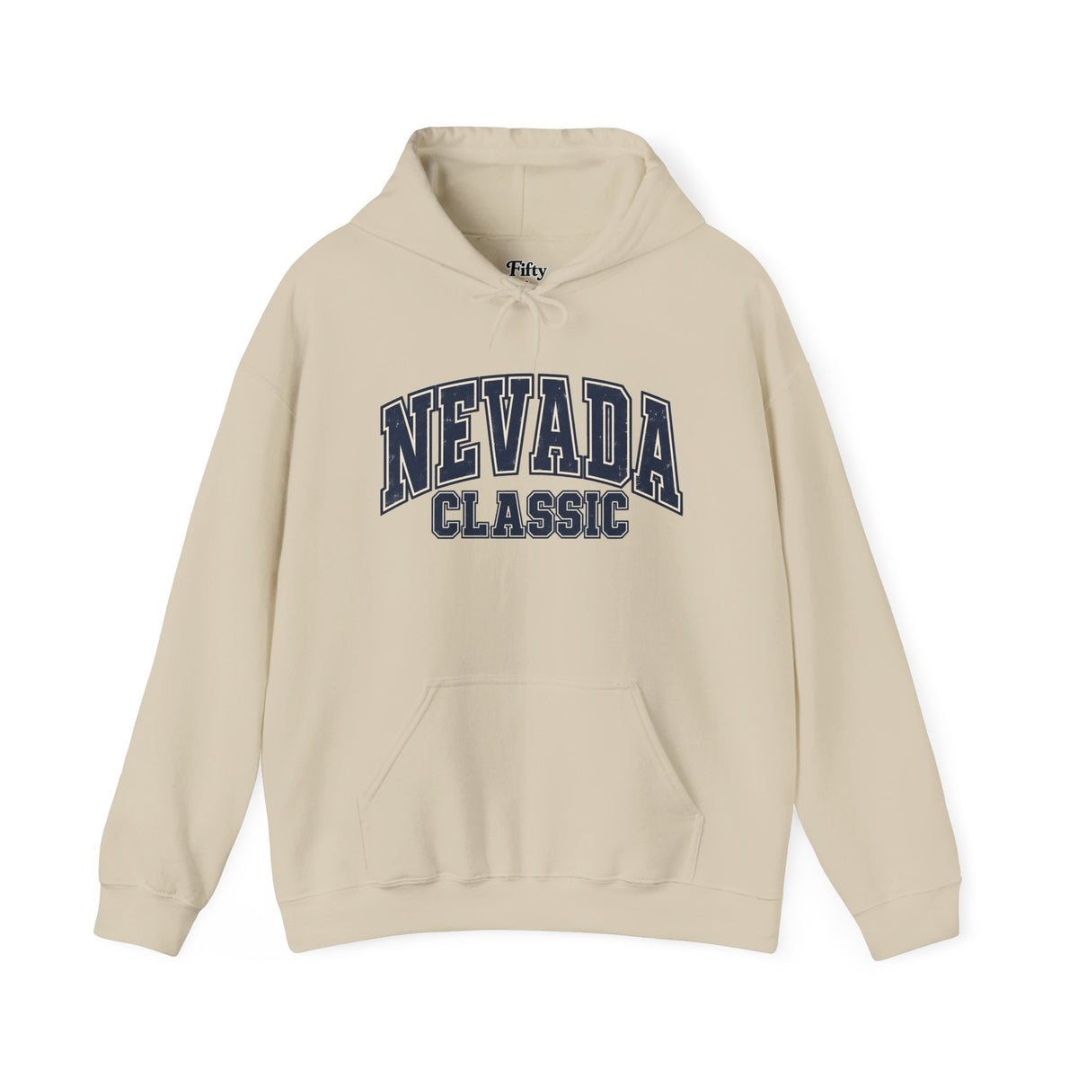 Nevada Classic Unisex Hoodie State Name Graphic