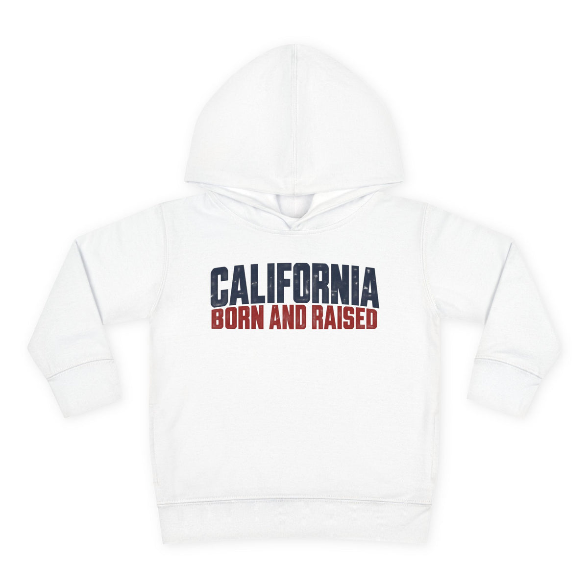 California Born and Raised Workwear Unisex Toddler Pullover Fleece Hoodie