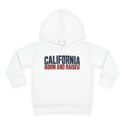 California Born and Raised Workwear Unisex Toddler Pullover Fleece Hoodie